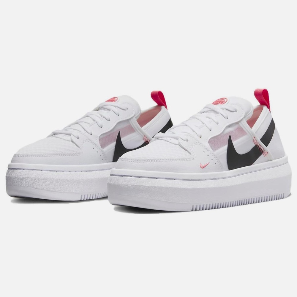 Nike Court Alta Pink and White